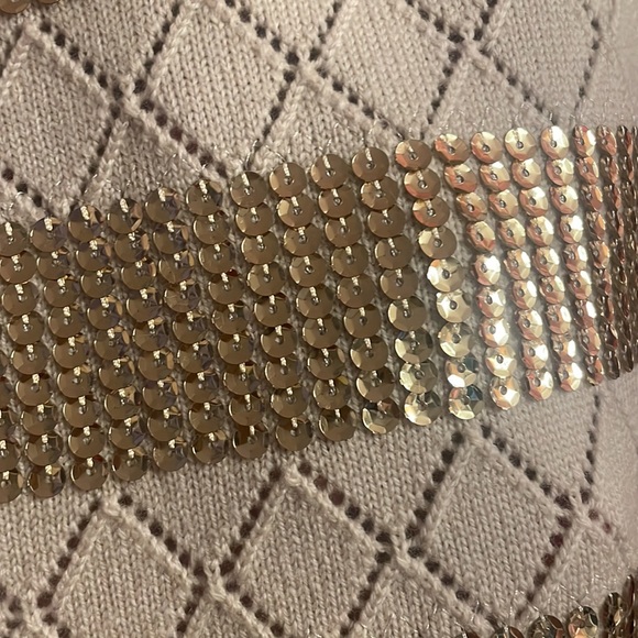 Kobi Halperin Melita 💯 Wool W/Gold Sequin Embellishments.Size XL. NWOT🔺FIRM🔺 - Picture 4 of 12
